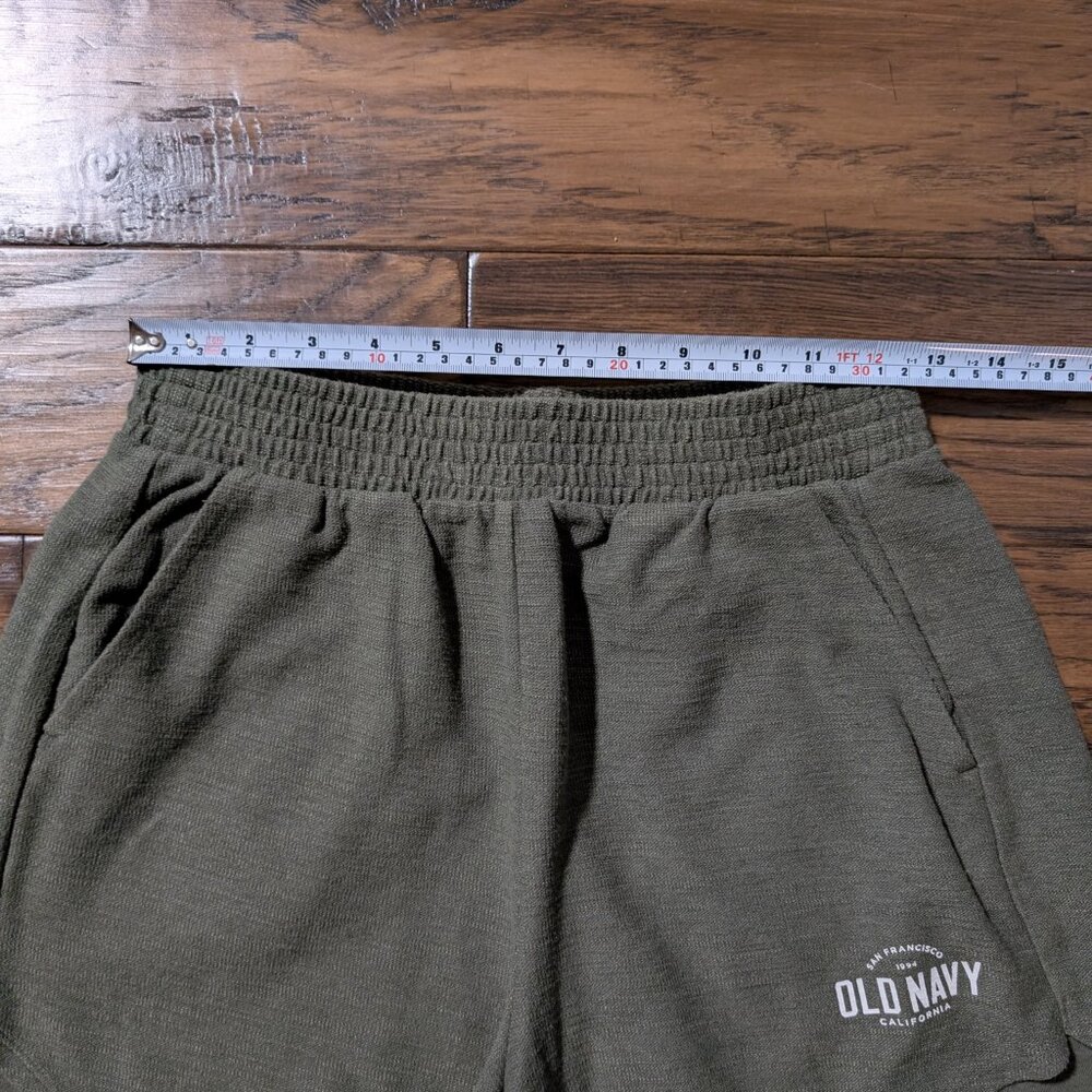 Old Navy lounge shorts olive green size small - Picture 6 of 13